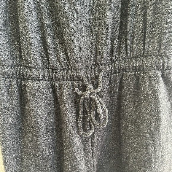 Free People Beach Bicoastal Heathered Charcoal Jumpsuit - Picture 8 of 13